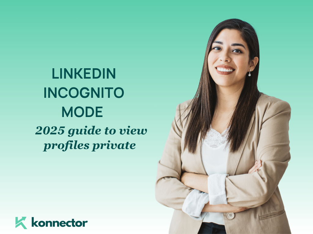 LinkedIn incognito mode
