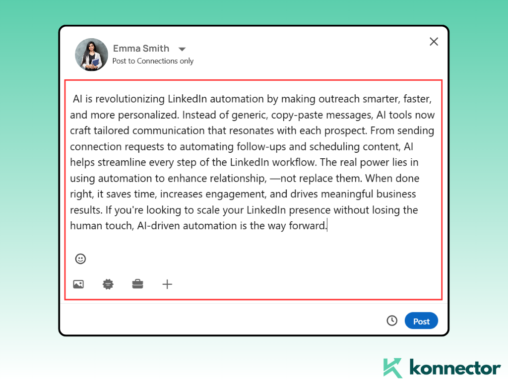 schedule LinkedIn Posts