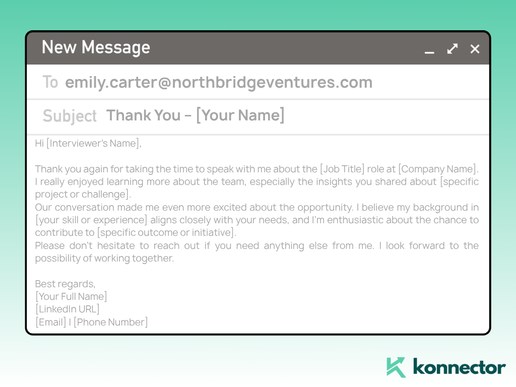 follow up email