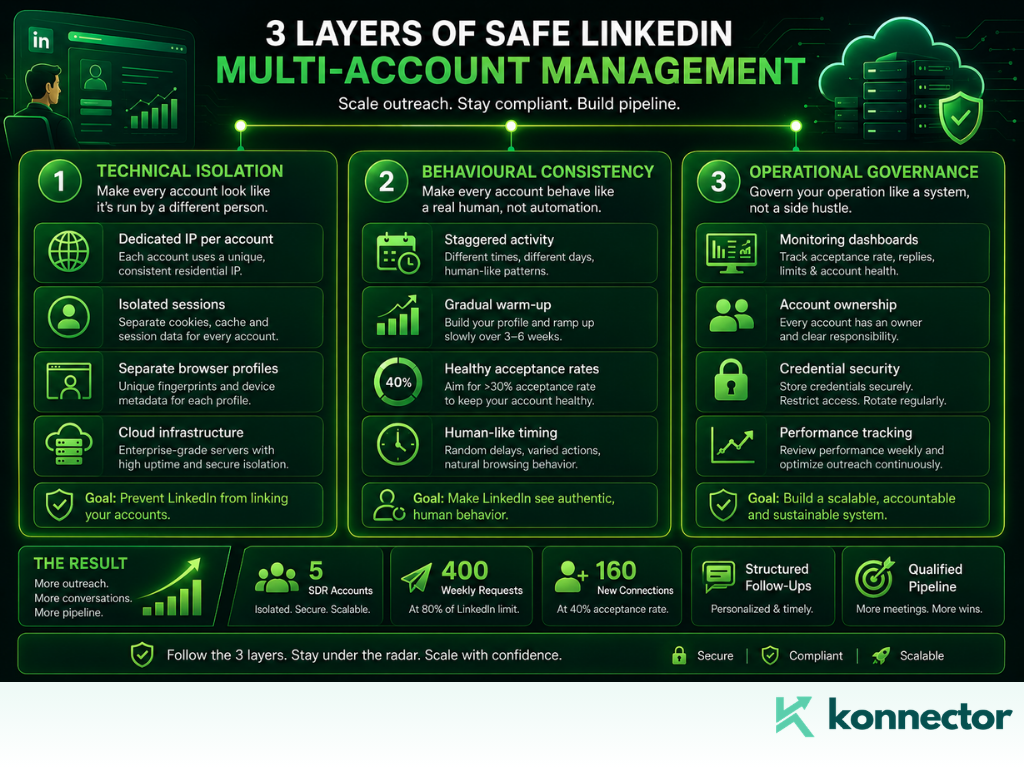 Multi Key Linkedin Manage Multiple LinkedIn® Accounts Safely